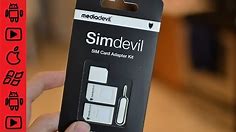 How to Put a Nano Sim Card into a Phone that takes Micro Sim Cards | SimDevil Review