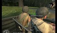 "Call of Duty 1", full walkthrough on Veteran, Part 5 - U.S. Campaign: Car Ride