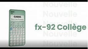 Nouvelle calculatrice fx-92 Collège : votre alliée au quotidien !