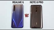 Realme 6 vs Redmi Note 8 Pro Speed Test & Camera Comparison