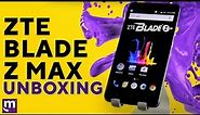 ZTE Blade Z MAX Unboxing | MetroPCS | Product Review