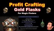 [POE 3.20] Profit Crafting Gold Flasks For Magic Find | Profit Crafting | Easy Passive Income