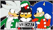 Silver's Christmas With Shadow! [Feat: Sonic] (VR Chat)