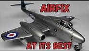 Unveiling the Step-by-Step Process of Building and Painting the Airfix Gloster Meteor f.8