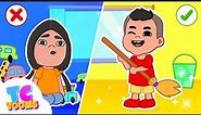 Kids Clean Their Room – Useful Stories about Good Behavior | TC Toons Kids Cartoons