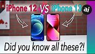 Ultimate Compare! iPhone 12 VS iPhone 13! Here is EVERY Difference & New Feature!