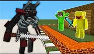 Mutant Wither Skeleton VS The MOST SECURE Minecraft House!
