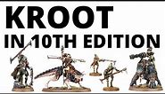 Kroot - Army Overview in 10th Edition Warhammer 40K- Kroot Hunting Pack + Units in Codex T'au Empire