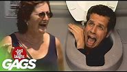 Head in the Toilet Prank - Just For Laughs Gags