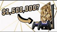The Caviar "Golden Rock" PS5 | The Most Expensive Game Console EVER?