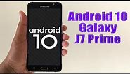 Install Android 10 on Galaxy J7 Prime (LineageOS 17.1) - How to Guide!