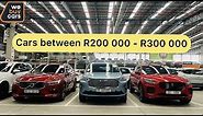 PROPER Cars Between R200 000 - R300 000 at Webuycars !!