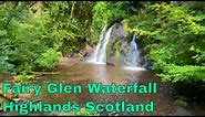 Fairy Glen Falls Walkthrough - Scotland [4K]