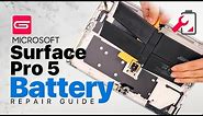 Microsoft Surface Pro 5 2017 Battery Replacement 1796