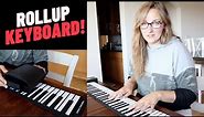 88 Keys Roll Up Piano by TTLifeMall | Silicone Electric Rollup Keyboard | 128 Rythms