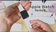 Unboxing Apple Watch Series 5 (40mm) Silver Aluminium Case with White Sport Band