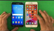 iPhone 7 Plus vs Samsung Galaxy J7 2016