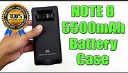 Samsung Note 8 5500mAh Battery Case (ZEROLEMON) [4K]