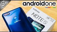 Android One So Cheap? REALLY???😱😱😱 Infinix Note 5 Unboxing & Hands on Review!