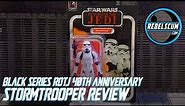 Star Wars The Black Series ROTJ 40th Anniversary Stormtrooper Action Figure Review