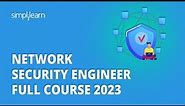 🔥 Network Security Engineer Full Course 2023 | Learn Networking In 4 Hours | Simplilearn