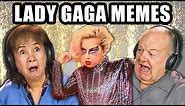 ELDERS REACT TO LADY GAGA MEMES | Super Bowl Halftime Show Performance