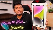 iPhone 14 Plus UNBOXING 🔥 256GB Starlight Color