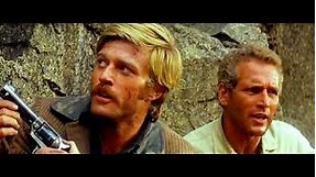 Paul Newman and Robert Redford in the 🎬Butch Cassidy and the Sundance Kid (1969)🎥 "Jumping Scene"