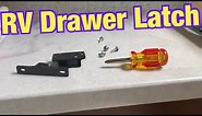 Replacing RV drawer latches