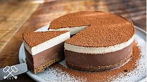 No-Bake Tiramisu Cheesecake | Gluten Free Vegan Desserts