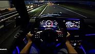THE NEW MERCEDES AMG G63 G Wagon 2024 TEST DRIVE at NIGHT
