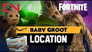 Baby Groot Location - Fortnite Sapling Groot Awakening Challenge
