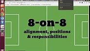 8v8 Positions and Responsibilities