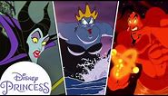 Spooky Disney Villains | Halloween Cartoons For Kids | Disney Princess