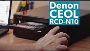 Denon CEOL RCD-N10 stereo receiver | Crutchfield