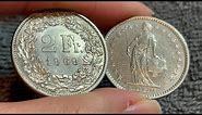 1969 Switzerland 2 Francs Coin • Values, Information, Mintage, History, and More