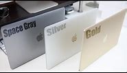 12" MacBook Gold, Space Gray, or Silver? [Color Comparison]