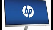 HP 27" Monitor Setup and Initial Impressions