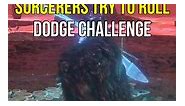 Sorcerers try to roll dodge challenge 😮