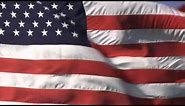 US National Anthem(Star Spangled Banner)With Waving Flag(INSTRUMENTAL)