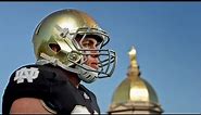 Notre Dame Fighting Irish helmet history