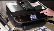 HP Officejet 8040 with Neat Review - Wireless All-in-One Inkjet Printer (F5A16A#ABA)