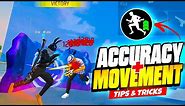 How To Increase MOVEMENT SPEED + ACCURACY 🎯 In FREE FIRE 🔥PRO TIPS AND TRICKS || 4FLAG GAMER