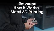 Metal 3D Printing Walkthrough | Markforged Metal X