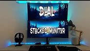 5 Best Dual Vertical Monitor Stand | Top 5 Mounts Stands for Stacked Monitors