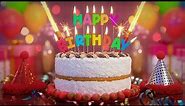 Happy Birthday Greeting Animations created mostly in Blender