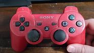 PS3 controller RED