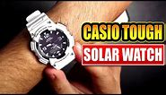 Casio Tough Solar AQS810WC-7AV Wristwatch From Amazon Unboxing and Review