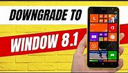 Method 2, Windows phone internals, Downgrade from Windows 10 to 8 or 8.1 | Lumia 1020 | Nokia |