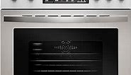 Kenmore Front Control Gas Range Oven with 5 Cooktop Burners, True Convection, Steam and Self Clean, Freestanding Stainless Steel Stove and Oven, 4.8 cu. ft. Capacity